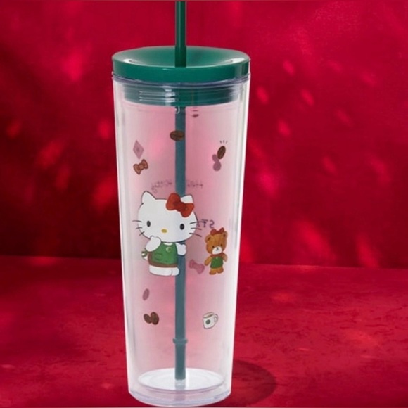 Starbucks Other - 2025 Starbucks x Hello Kitty Sanrio Limited Edition Cold Cup Tumbler 24oz NWT